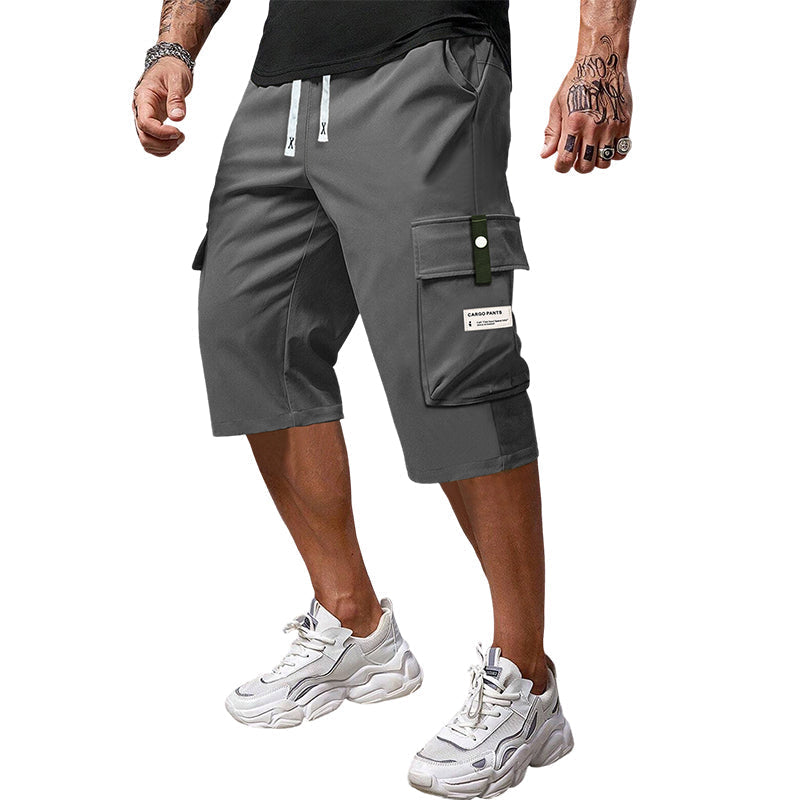 Clara Zambrano | Pantalones capri cargo con cordón