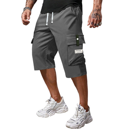 Clara Zambrano | Pantalones capri cargo con cordón