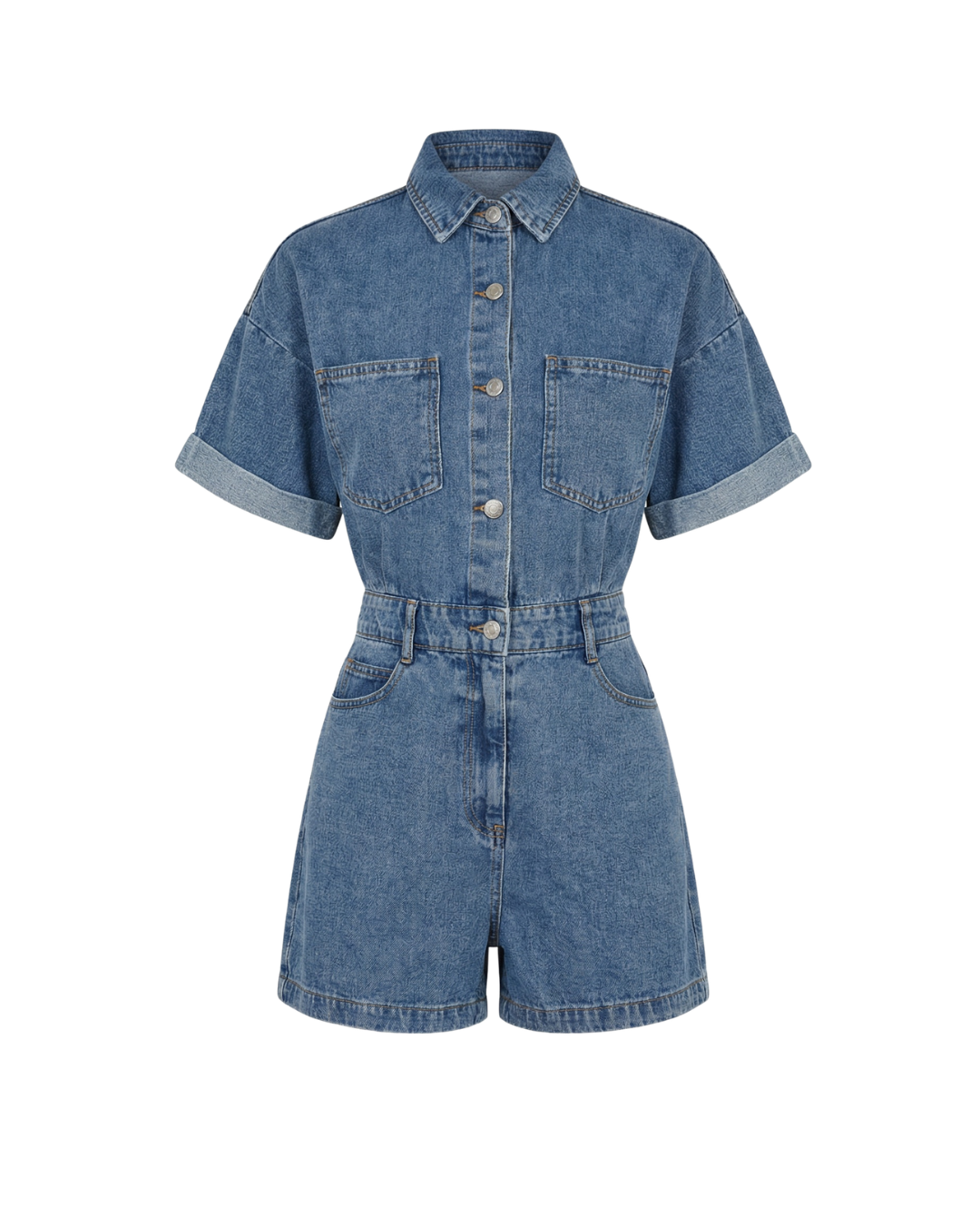 Blue Print Jumpsuit