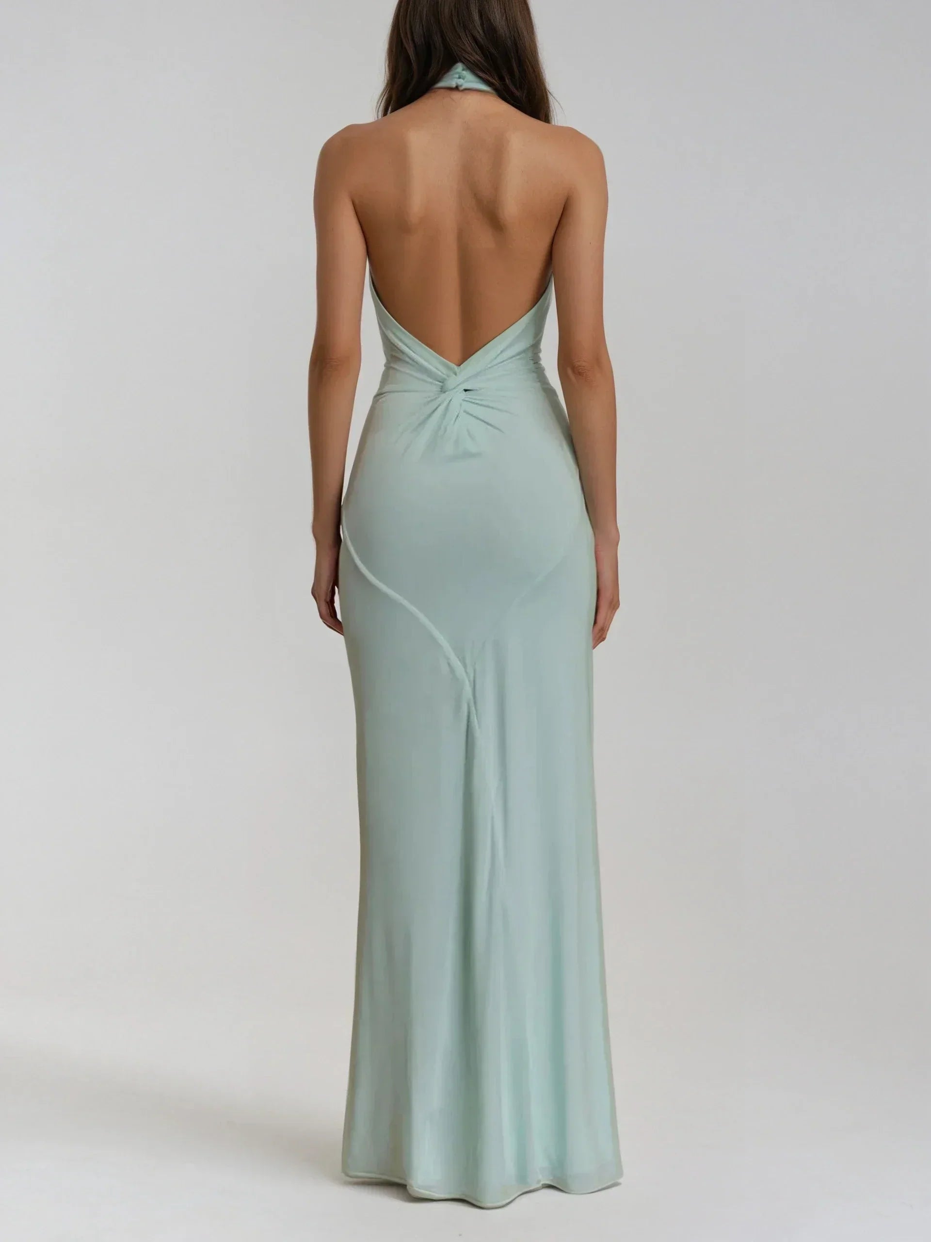 Sommerfeld | Halter Maxikleid