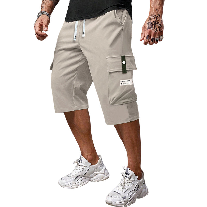 Clara Zambrano | Pantalones capri cargo con cordón