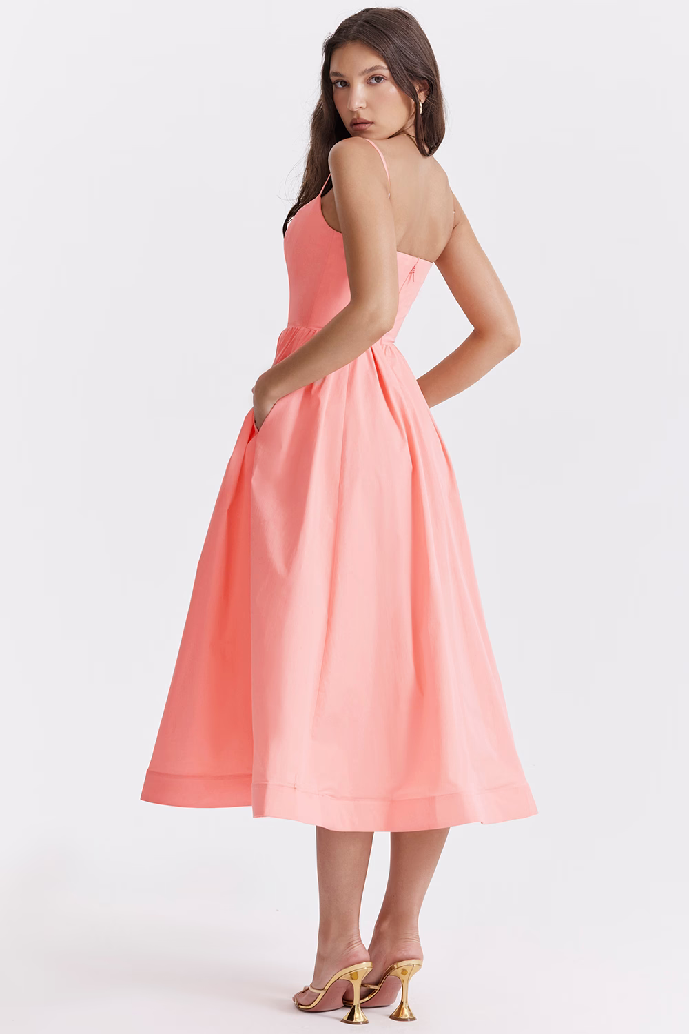 Sommerfeld | Elegantes Korsett Sommer Midi Kleid