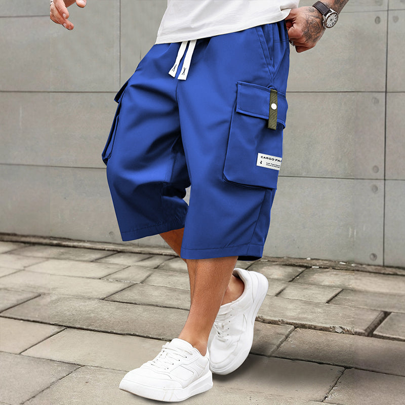 Clara Zambrano | Pantalones capri cargo con cordón