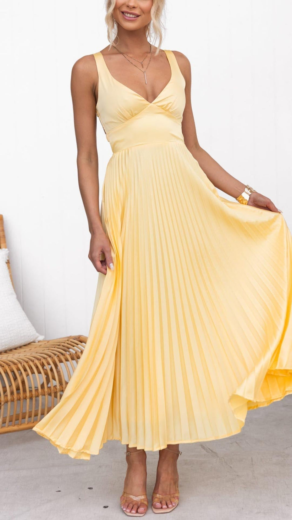 Sommerfeld | Stilvolles Maxikleid mit Zartem Fall