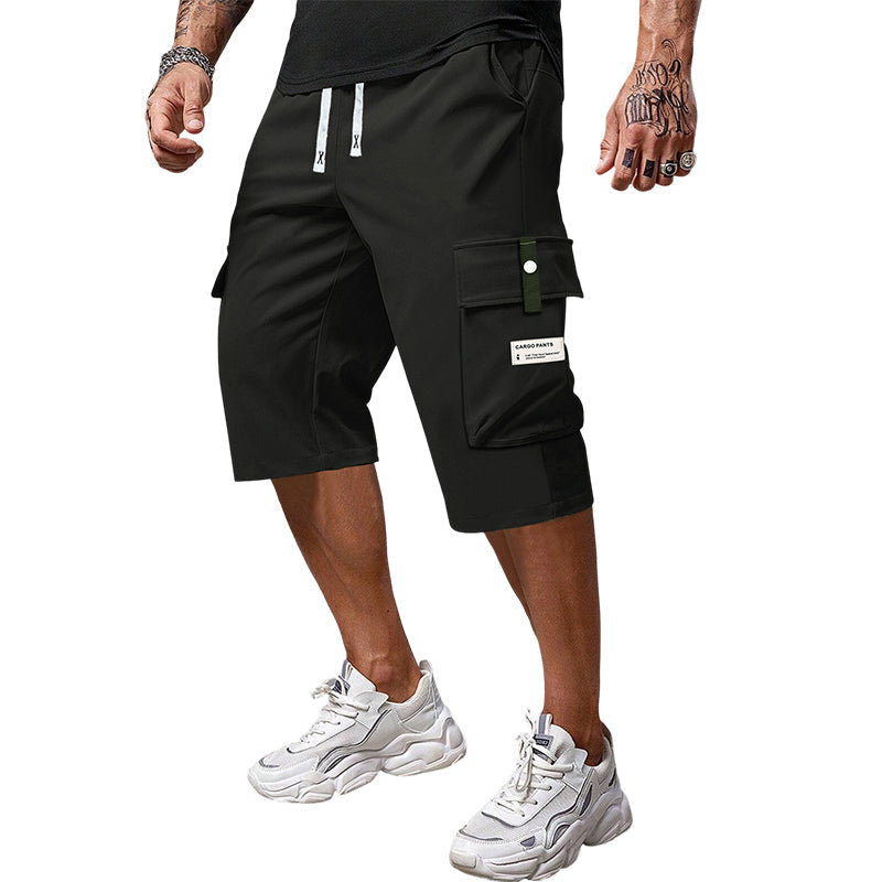 Clara Zambrano | Pantalones capri cargo con cordón