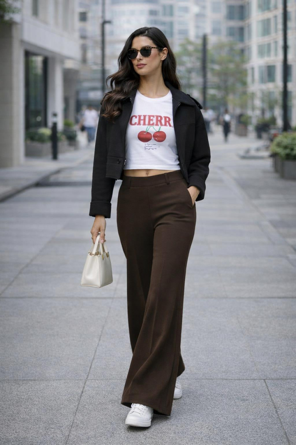 Miranda | Pantalón Elegante de Pierna Ancha