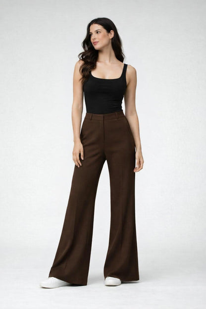 Miranda | Pantalón Elegante de Pierna Ancha