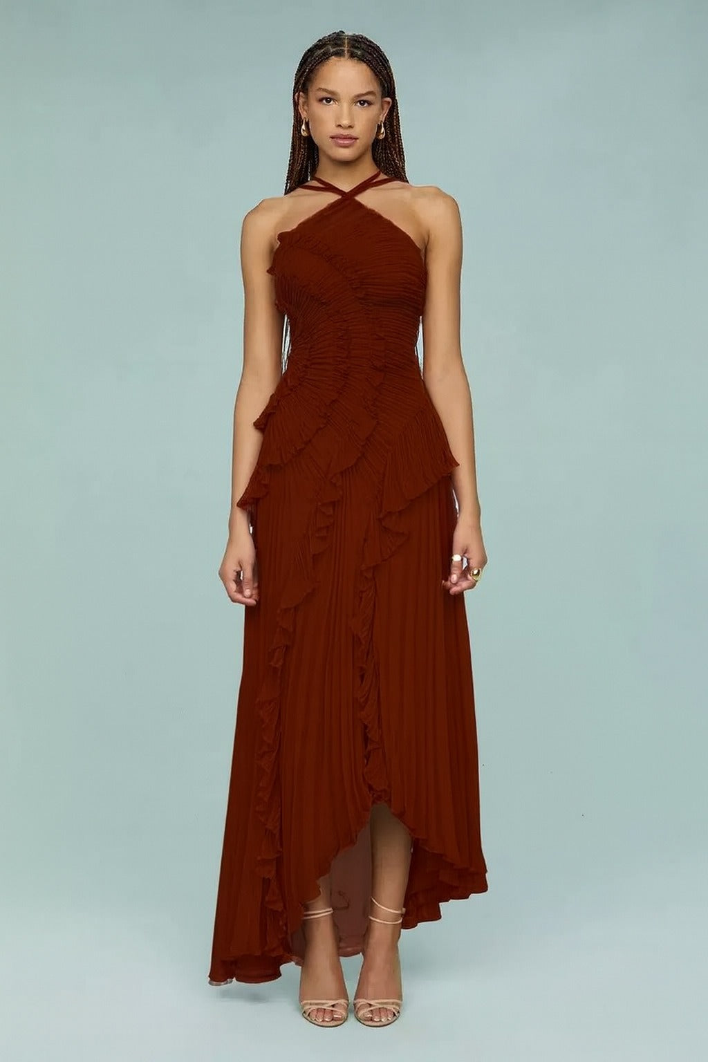Sommerfeld | Spiral-Rüschenkleid