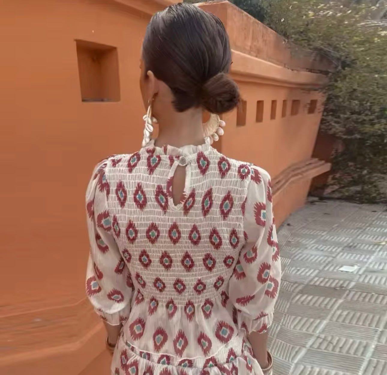 Sommerfeld | Elegantes Kleid mit Plissee-Details