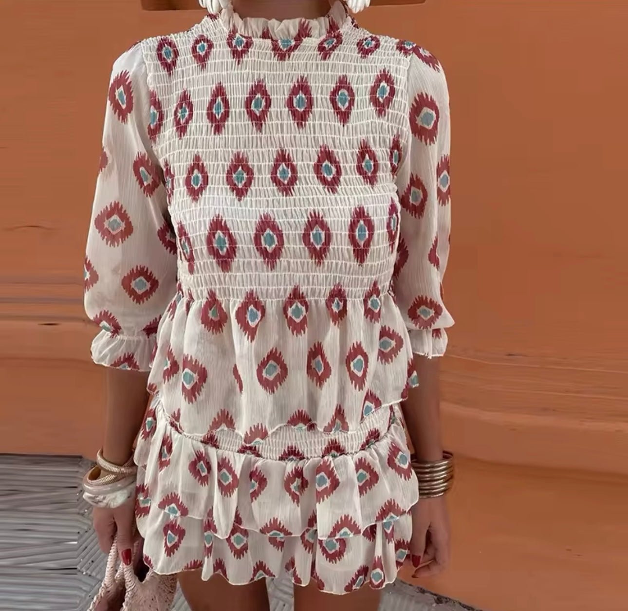 Sommerfeld | Elegantes Kleid mit Plissee-Details