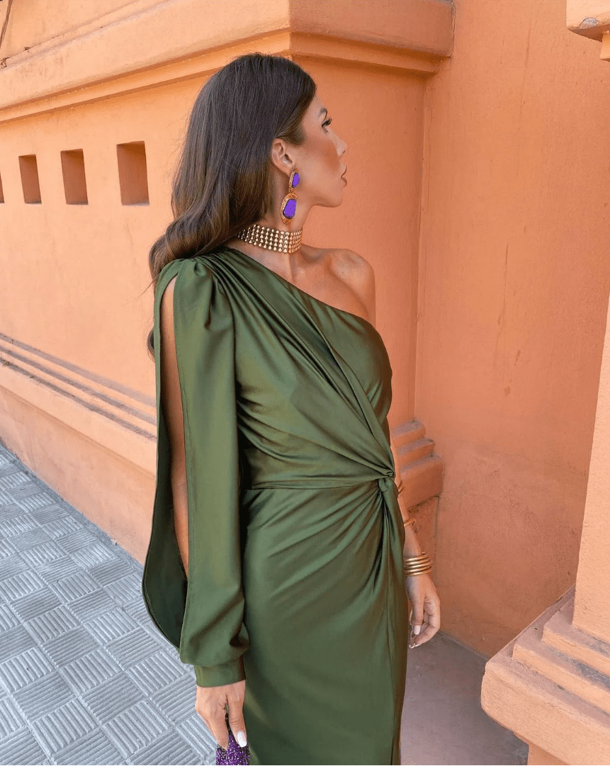 Sommerfeld | Elegantes Abendkleid mit Knotendetail