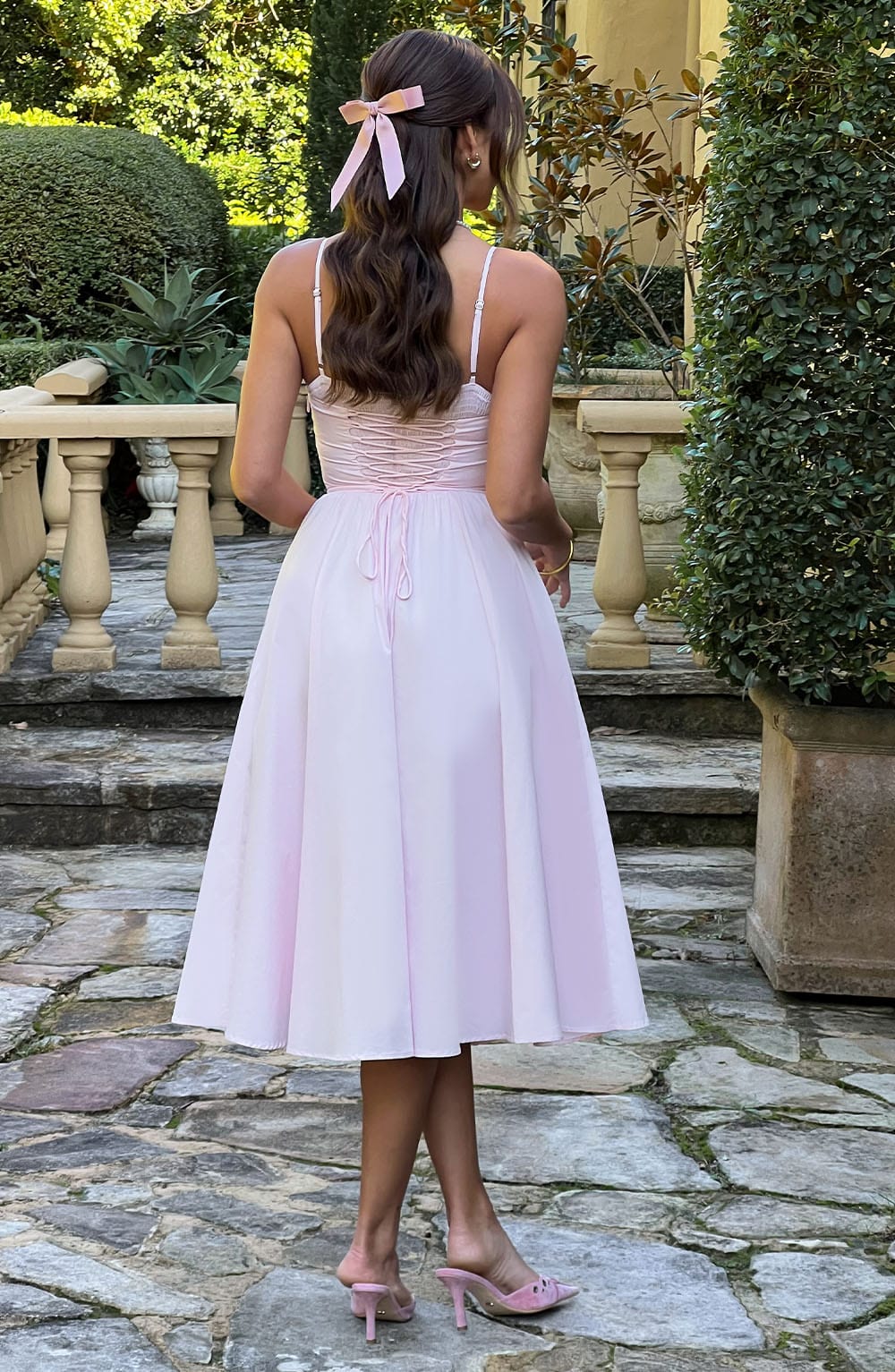 Sommerfeld | Elegantes Midi Kleid im Corset Stil